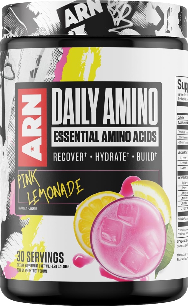 腕のレースの栄養 | ARN | 毎日のアミノ酸(30のサービング、ピンクLemonade)