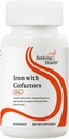 Seeking Health Iron with Cofactors, as Ferrochel Ferrous Bisglycinate, Vitamin A and C Cofactors, Digestive Enzymes for Optimal Iron Absorption, Vegan and Vegetarian (90 Capsules)*