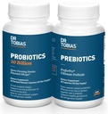 博士. Tobias Probiotics 30億&プレバイオティクス支持消化と腸の健康