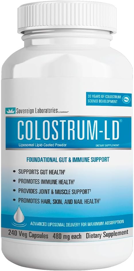 Colostrum-LDのカプセルのLiposomal配達のColostrum -高い吸収 - 240のカプセル