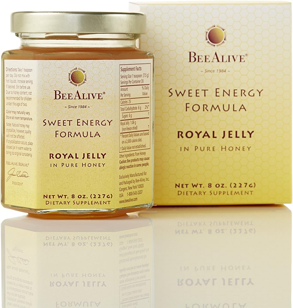 Sweet Energy Formula (Queen's Harvest) Royal Jelly and Honey