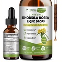 Totaria 16-in-1 Liposomal Rhodiola Rosea Tincture、超強さのRhodiolaの補足w/Ashwagandha、Saffron、マグネシウム、SAM-eの自然な弛緩のためのRhodiola Roseaのエキスの液体の低下、気分、エネルギー