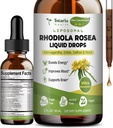 Totaria 16-in-1 Liposomal Rhodiola Rosea Tincture、超強さのRhodiolaの補足w/Ashwagandha、Saffron、マグネシウム、SAM-eの自然な弛緩のためのRhodiola Roseaのエキスの液体の低下、気分、エネルギー