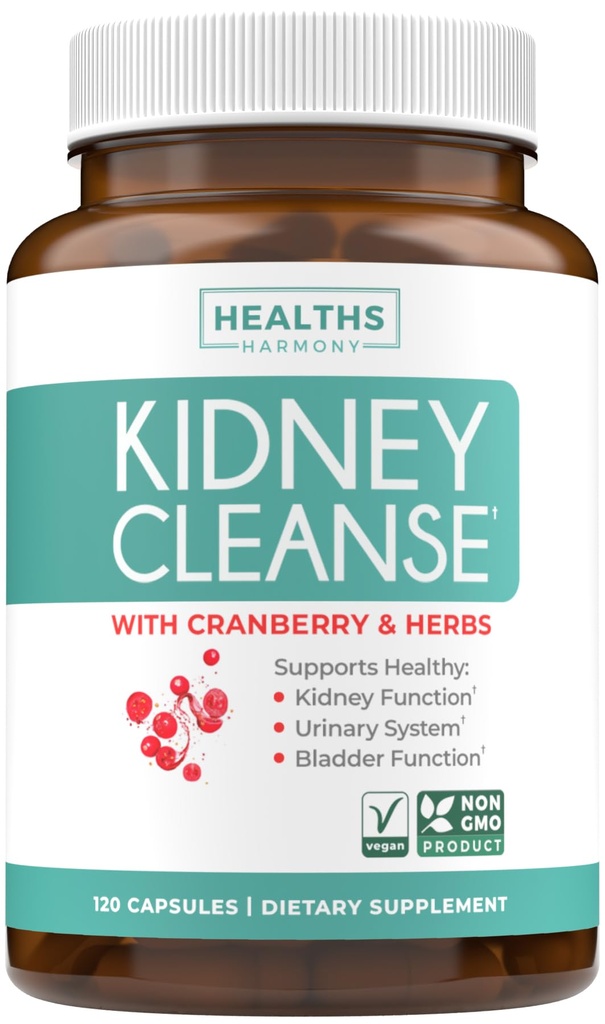 Chanca Piedraの腎臓の清潔なDetox及び修理-Cranberry Astragalusの草の肝臓及び腎臓サポート補足及びきれいになる保護サポートのための多く-ビーガン非GMO及び実験室は(4か月の供給)確認しました