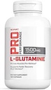 GNC Pro Performance L-Glutamine 1500mg, Amino Acid Supplement, Supports Muscle Recovery & Function, Fuels Immune System, Plays Key Role in Protein Synthesis, Unflavored, Gluten Free, 180 Capsules