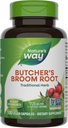 Nature's Way Butcher's Broom、伝統的なハーブ、720 mg / 2-カプセルのサービング、非GMOプロジェクト検証、100ビーガンカプセル(パッケージ5月Vary)
