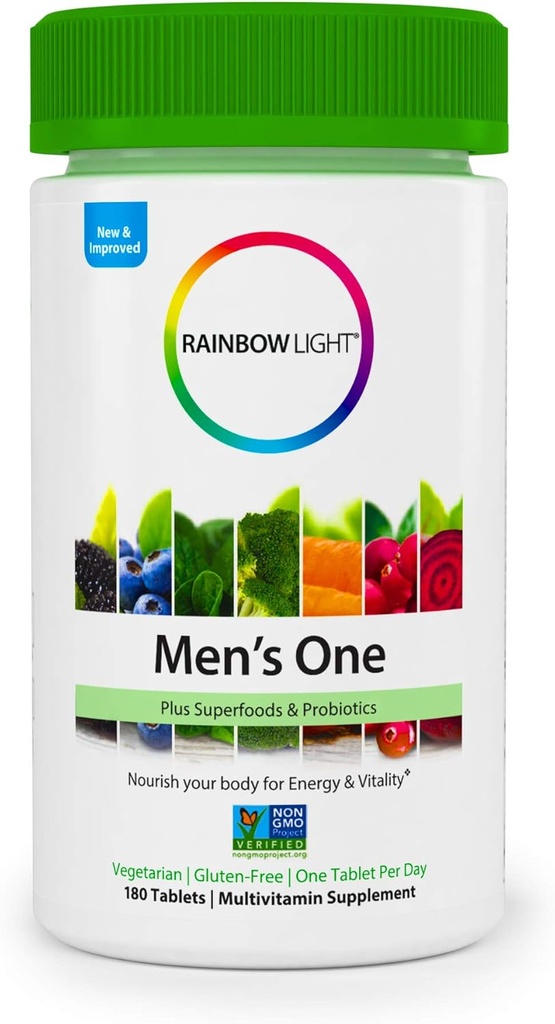 虹ライト人の1つのMultivitaminの補足のNetcount (180のタブレット)、180Count