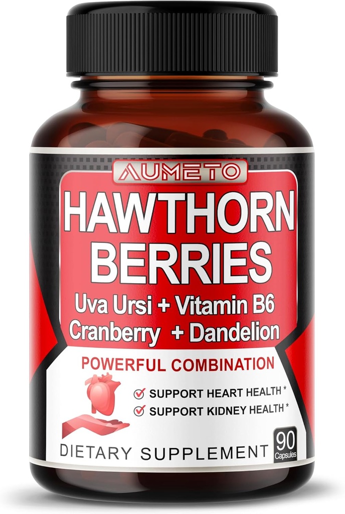 7 に 1 ウルトラホーソーンベリーとUva Ursi Dandelion Cranberry Apple Cider Vinegar - ハート、金ニー健康サポート