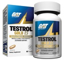 GAT SPORT Testrol Gold ES, Tribulus, DIM, 亜鉛, Longjack, Fenugreek, Saw Palmetto, エストロゲンバランス, 60錠
