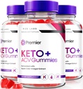 ライズラボ - プレミア Keto ACVグミー、プレミアエクストリーム2000mg Ketoグミーアドバンストウェイトロス、Keto Plus ACVグミー、オールナチュラルアップルサイダーバインガーサプリメント(180グミー)