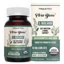 有機Saccharomyces Boulardii - 10 Billion CFU - 臨床的に検証されたCNCM I-1079 Probiotic Strain - Gut、消化および健康な腸サポート - Sの最初の有機形態。 Boulardii Probiotic - 60カウント