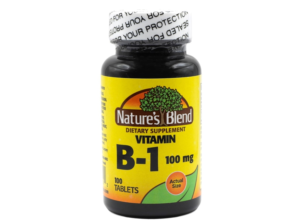 自然のブレンド - ビタミンB-1 TB 100MG 100