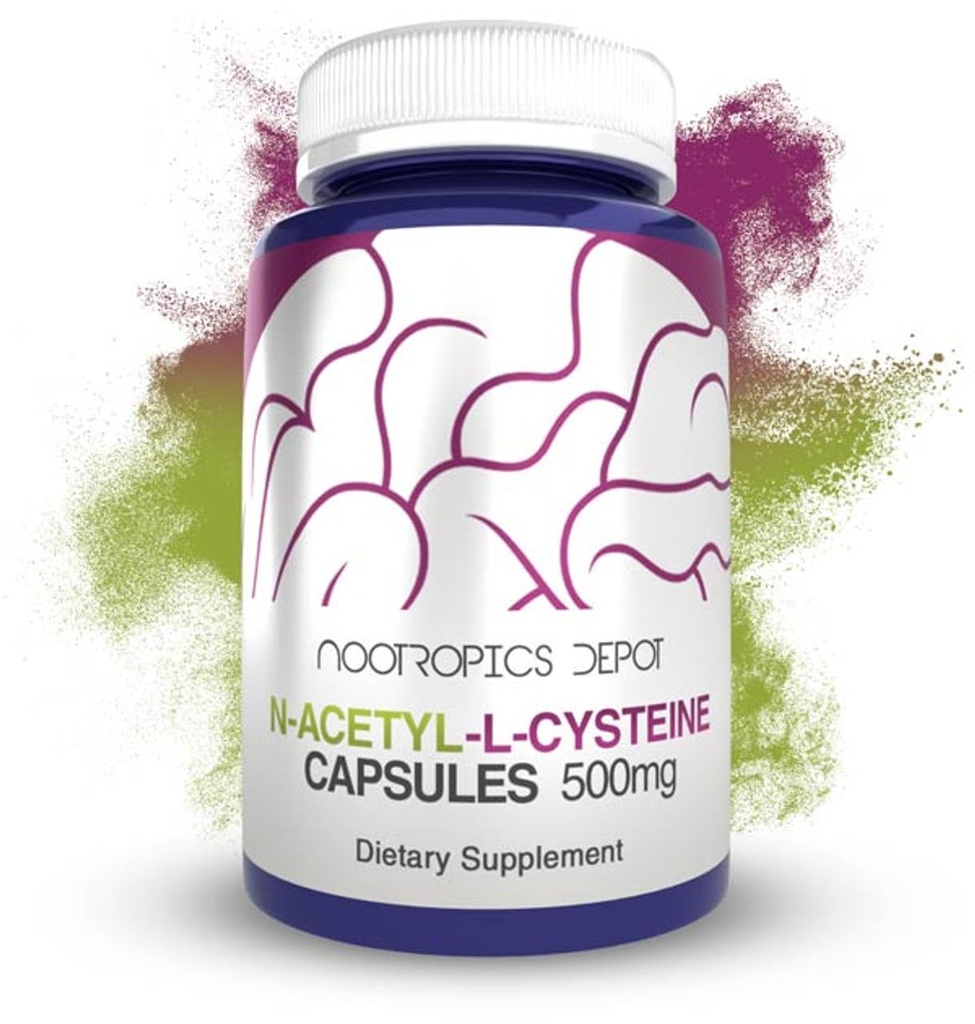 N-アセチル L-Cysteine カプセル | 500mg | NAC | 60 カウント | 健康な肝臓機能をサポート | 細胞の健康 | グルタチオンレベル | 健康な酸化レベル