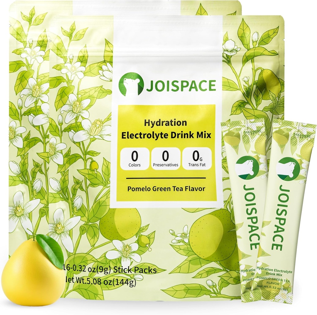 茶ポリフェノールとJOISPACE電解液ドリンクミックス | ファーストハイドレーション&電解液ブースト | GMO・ヴィーガン・グルテンフリー | ポメロティー 32 仕入