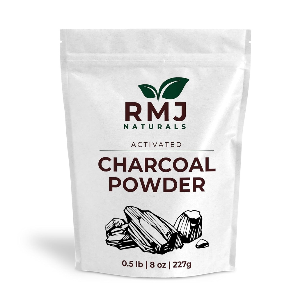 Charcoalの粉8のoz 227グラムの歯粉の表面のパックのための食品等級の炭火の粉