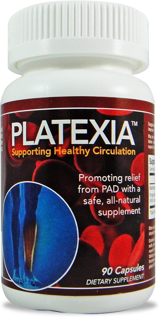 Platexia with 3,000 FU Nattokinase NSP-2-90 Vegan Capsules - May Support Blood Circulation - Non-GMO & Kosher - 1 Capsule/Day, 3-Month Supply
