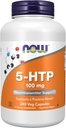 NOWフーズサプリメント、5-HTP(5-ヒドロキシトリプトファン)100mg、Neurotransmitterサポート*、240ベジカプセル