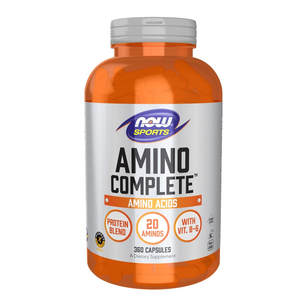 NOW Foods Sports、アミノコンプリート、360ベジカプセル