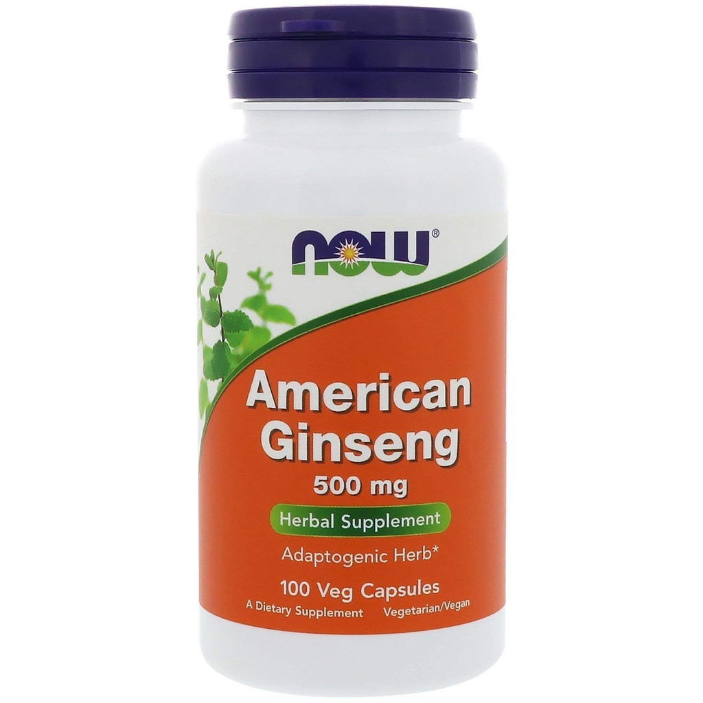 NOWのアメリカのGinseng、100のカプセル(2のパック)