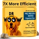 Probiotics for Dogs, Pet Dog Probiotics and Digestive Enzymes, Duck & Pumpkin Flavor Dog Probiotic Supplements, Dog Vitamins Dog Probiotic Chews and Prebiotics for Dogs, Dog Gas Relief