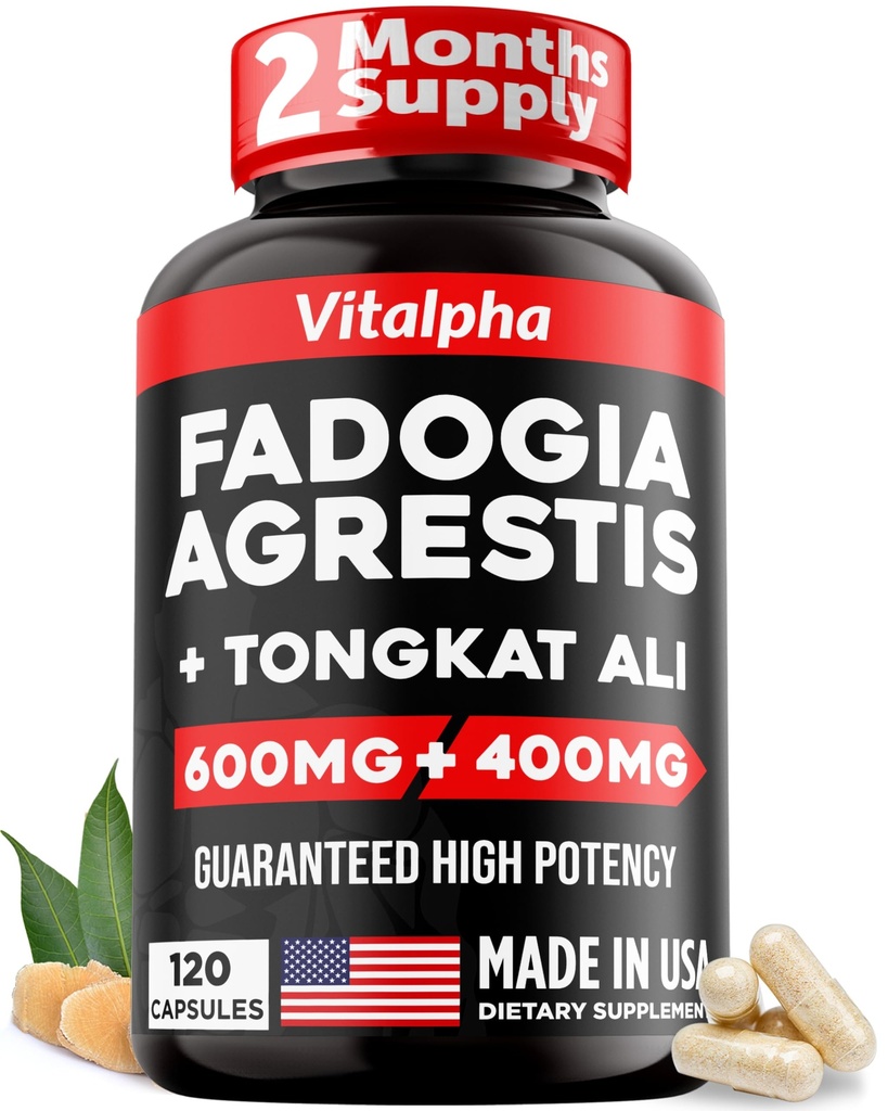 超集中された86,000mgのFadogia AgrestのTongkatのアリのブレンド– 200:1のTongkatのアリ+ 10:1のFadogia Agrestis +バイオペリン-運動性能及び筋肉固まりのための最高の強さのブレンド- 120 Vの帽子