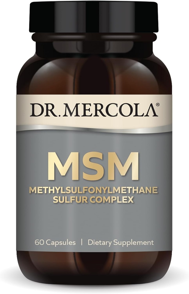 Mercola MSM Sulphur Complex, 0.5 オンス博士