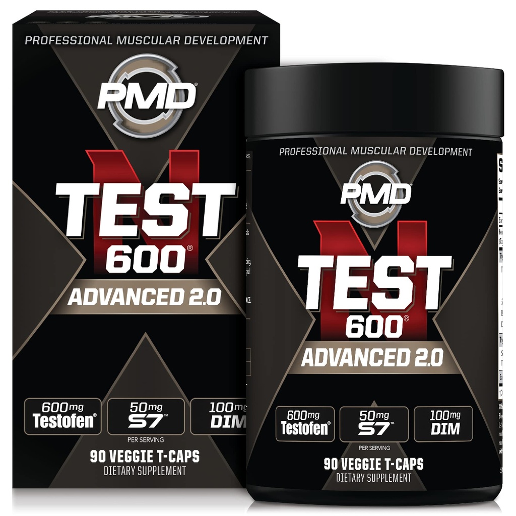 PMDのスポーツNテスト600人の高度のニトリクライドのブースター - 臨床的にスタディされたTestofen - エストロゲンの抑制(90の野菜-帽子)との細い筋肉そして強さの利益