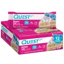Questの栄養の誕生日のケーキの蛋白質棒、20g蛋白質、1g砂糖、4g純炭水化物、グルテンフリー、Ketoの友好的、12の計算