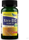 アメリカの薬及び科学 Xtra D3 のビタミン D 10,000 の IU (250 mcg) 人及び女性のための Cholecalciferol の補足 (60 は柔らかいゲルを飲みやすい) 骨、中心の健康、免疫システム サポート、肺機能のために最もよい
