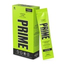 PRIME HYDRATION+ スティック レモンライム | 水分補給パウダー シングル サーブスティック | 電解質パウダー オン ゴー | 低糖 | カフェインフリー | ヴィーガン | 6 スティック