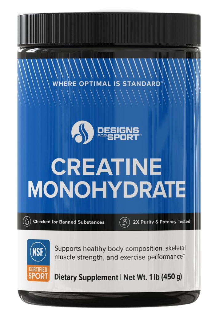 スポーツのための設計 Micronized のクレアチンの一水化物の不燃性の粉-スポーツのために証明される NSF 90 のサービング、サポート筋肉回復、頭脳の健康、前およびポストのワークアウトの強さ