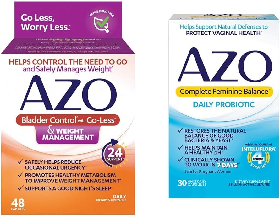 Go-Less® および重量管理の食事療法の補足の AZO のぼうこう制御及び女性のための完全なフェミニンのバランスの毎日のプロバイオティクスは、臨床的に保護を助けます