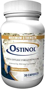 Ostinolの最高の強さ450mg -骨及び接合箇所の補足 幹細胞の活発化は証明しましたり 適度な骨の損失のための生物活動的な蛋白質の複合体は- 30カプセルを接合します