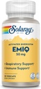 SOLARAY EMIQは、Quercetin、Sinus、Respiratory、Immune Health サポート、高められた吸収、30のサービング、30のVegeCapsを活動化させました