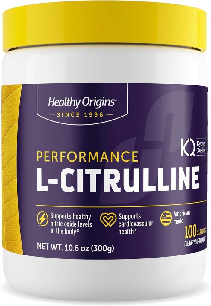 健康な起源 - L-Citrulline (米国メード、非GMO、グルテンフリー、アスレチックサポート)、10.6 オーアンス