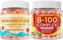 NEVISS Vitamin D3 K2 Gummies + Vitamin B100 Complex