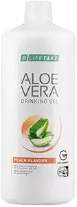 LR Lifetakt Aloe Vera Drinking Gel Peach Flavour Health Care Women Men Drink 毎日ナチュラルトリートメント - 1000 ml./33.3 fl.oz