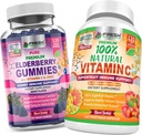 エルダーベリーグミーと天然ビタミンC - バンドル