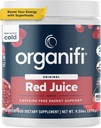 Organifiの赤いジュース-エネルギー粉はアフタヌーン クラッシュを減らし、消化および免疫システム、30のサービング