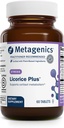 Metagenics Licorice Plus - Licorice Root、Ashwagandha、Rehmannia&Chinese Yam - Non-GMO、グルテンフリー、ベジタリアン - GMP認定施設 - 60錠
