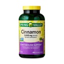 春の谷シナモンサプリメント、1000mg、400カウント - シナモンサプリメント、シナモンカプセル、シナモン