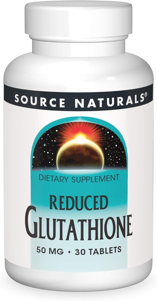 源のNaturals Glutathioneのレバー サポートのための補足、50mg - 30のタブレット