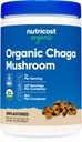 Nutricost 100%オーガニックチャガ茸パウダー8oz(227サービング) - 認定USDAオーガニック、グルテンフリー&非GMO