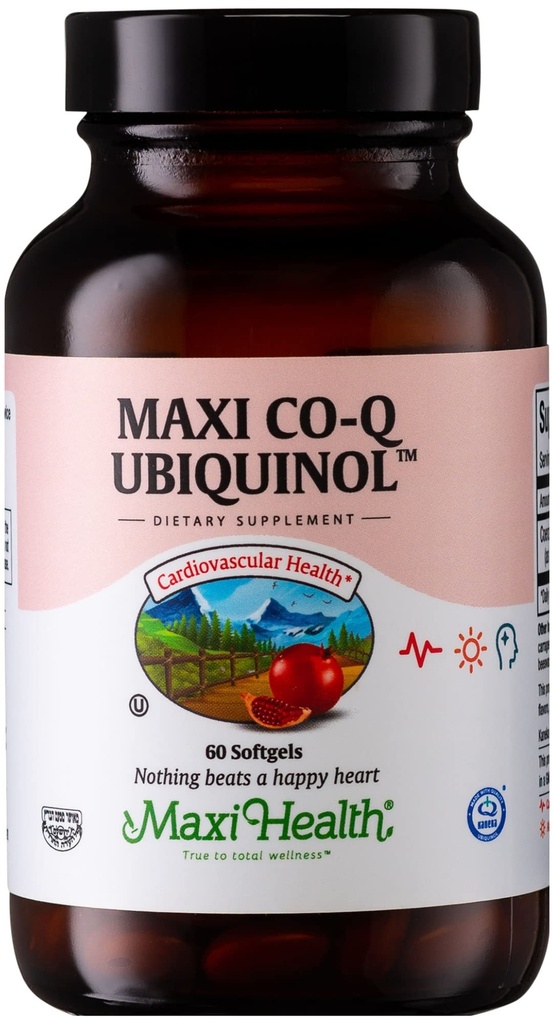 CoQ10 Ubiquinol - CoQ10 100mg Softgels - Kosher Co Q 10 Cardiovascular健康のための補足 - 優秀な吸収 - 細胞エネルギーのためのCo Q10の補足Ubiquinol 100mg - Coenzyme Coq 10 (60の計算)