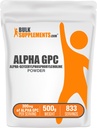 BulkSupplements.comアルファGPCパウダー - コリンサプリメント、アルファGPC 300mg - Unflavored&グルテンフリー、給食当たり600mg、500g(1.1ポンド)(パッケージ1)