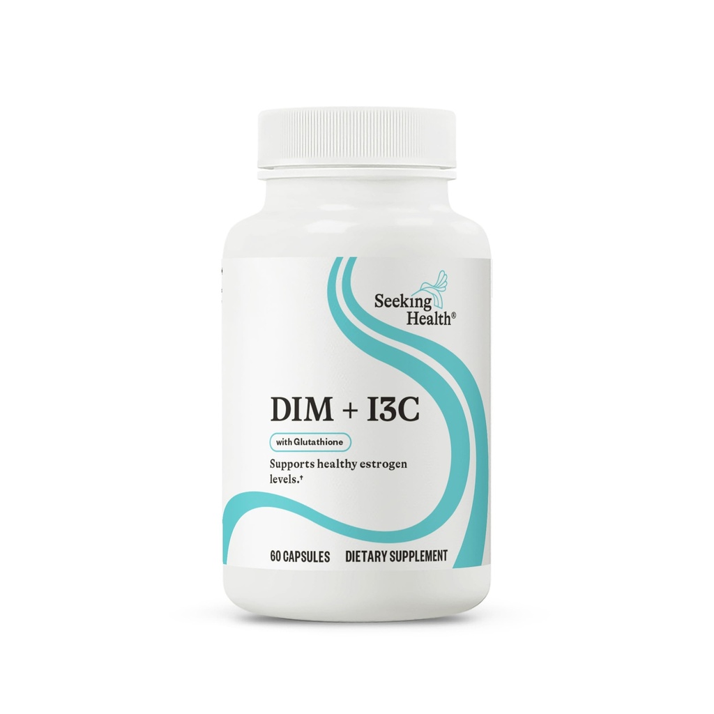 健康DIM&I3C - エストロゲンの健康な肝臓の代謝をサポート - DIM&I3Cと配合して健康な細胞反応をサポート - 400 mg、60カプセル
