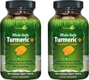 Irwin Naturals 全ボディ ターメリック + Curcumin C3 複合体 - 60 液体 ソフト ゲル、2 のパック - 全ボディ ウェルネスをサポート - 60 総サービング