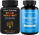 Vitalビタミン脳ブースタープラス+男性のマルチビタミン