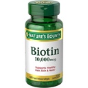 Nature's Bounty Biotin 10, 000 Mcg, 急速なリリースSoftgels 120 Ea (パッケージ 2)