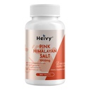 Heivyのピンクのヒマラヤンの塩は1000mg -ナトリウムの塩化物988mg、非GMO、鉱物リッチの電解物のバランスおよび水和、365の塩のタブレットEectrolyteの補足を錠剤にします